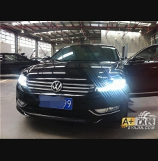随动氙气大灯新帕萨特原厂升级