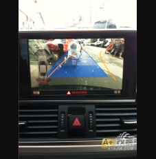 C7倒车影像，电视盒及金属踏板安装