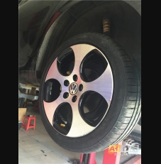 高6原厂战斧轮毂安装