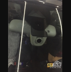 A6L防碰瓷记录仪安装