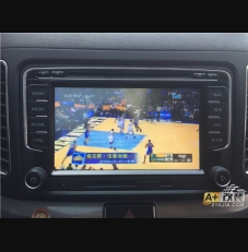 夏朗外挂电脑及电视盒安装