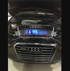 Q3装氙气大灯，更换SQ3中网