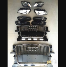 老款换新款大灯，中网，雾灯罩新款方向盘，Q5完美升级！