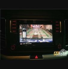 倒影，16款夏朗原厂升级。