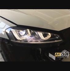 原厂双U大灯，二代胎压，前雷达 R-line原厂升级