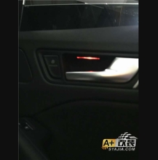 内把手灯，Q5原厂升级。