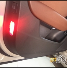 PA 门把手灯，储物盒灯，门灯A6L原厂升级。