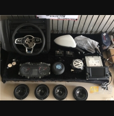 866A car play 芬达音响，R-line方向盘 电耳 翻盖影像 多功能仪表 高7 原厂升级