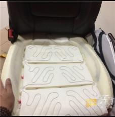 座椅加热，途观原厂升级，