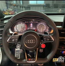 R8方向盘氛围灯升级 奥迪S6