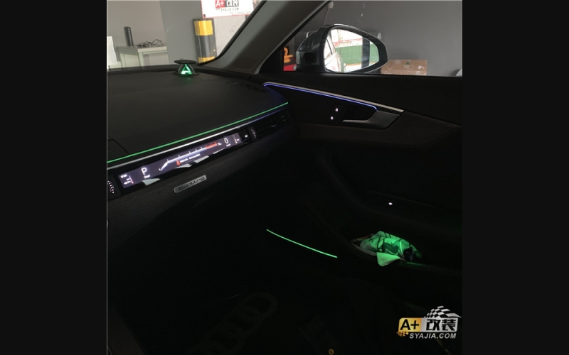 变道辅助 B&O音响，防眩目倒车镜 奥迪A4 B9原厂升级